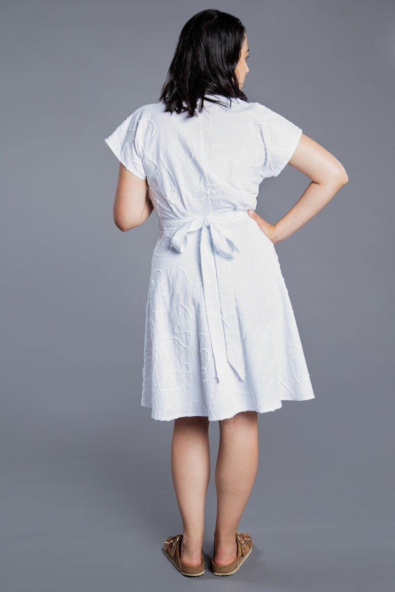 Elodie Wrap Dress Closet Core Paper Pattern