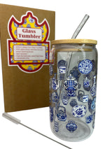 Glass Tumblers & Wraps (includes Cup & Wrap)
