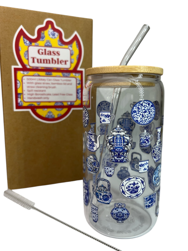 Glass Tumblers & Wraps (includes Cup & Wrap)