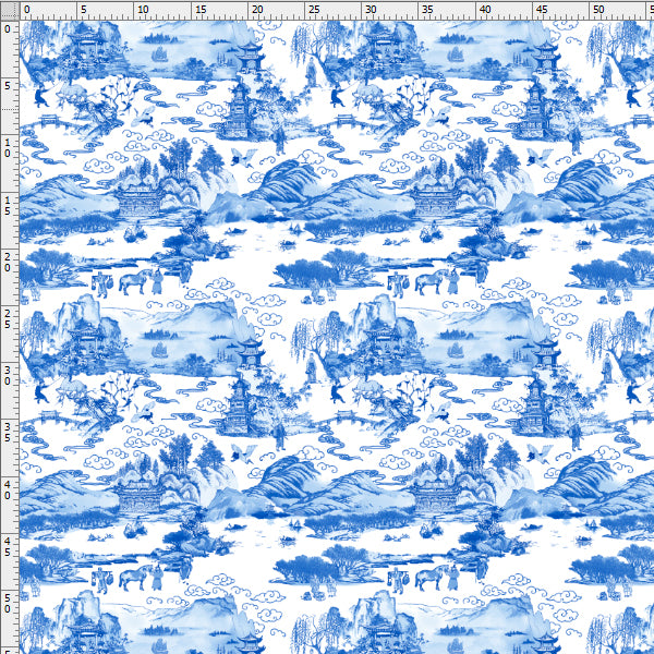 Toile Blue