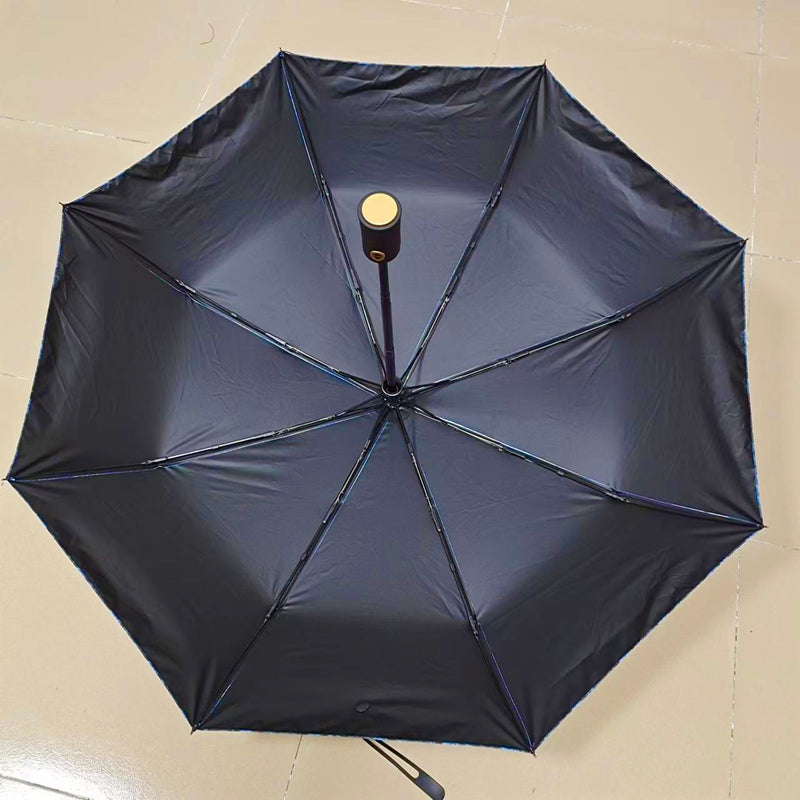 Stained Glass Compact Umbrella
